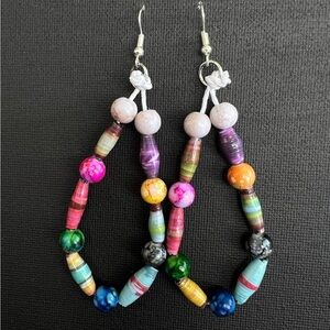 Handmade beaded earrings